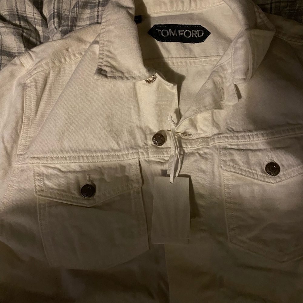 Tom Ford women’s denim jacket medium - Picture 5 of 7